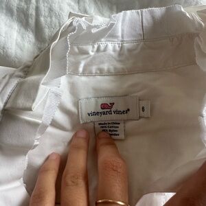 Vineyard Vines Classic White Blouse
